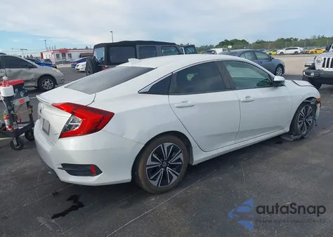 2018 Honda Civic Ex-L из США, поврежденный, VIN JHMFC1F71JX032233